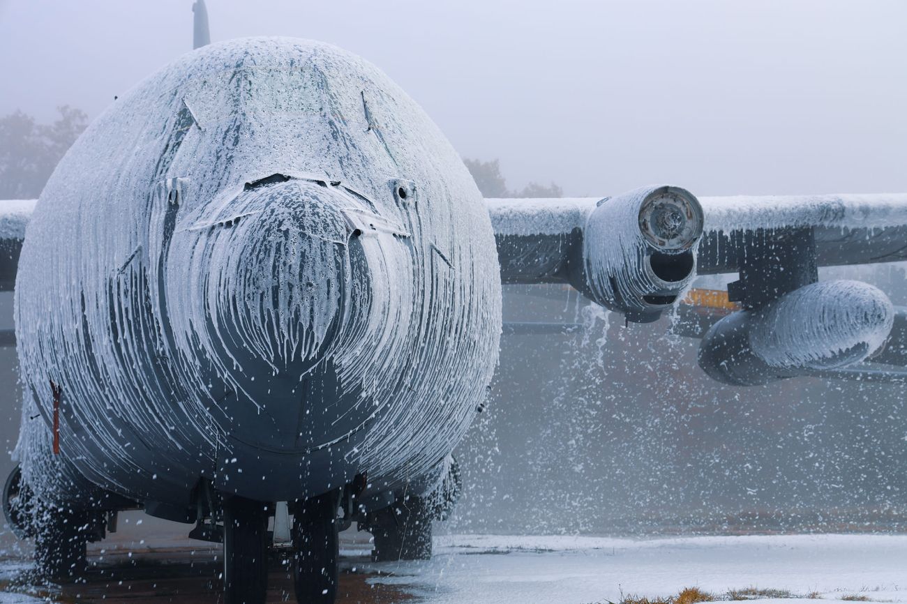 Samolot w ogniu. Wszystkie służby były dziś w Powidzu