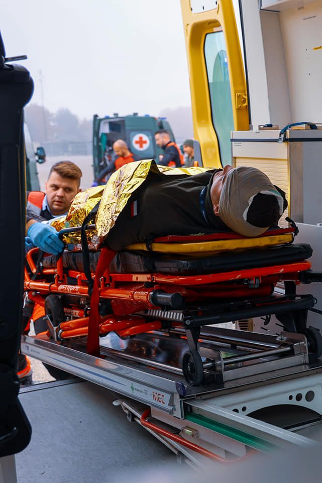 Samolot w ogniu. Wszystkie służby były dziś w Powidzu