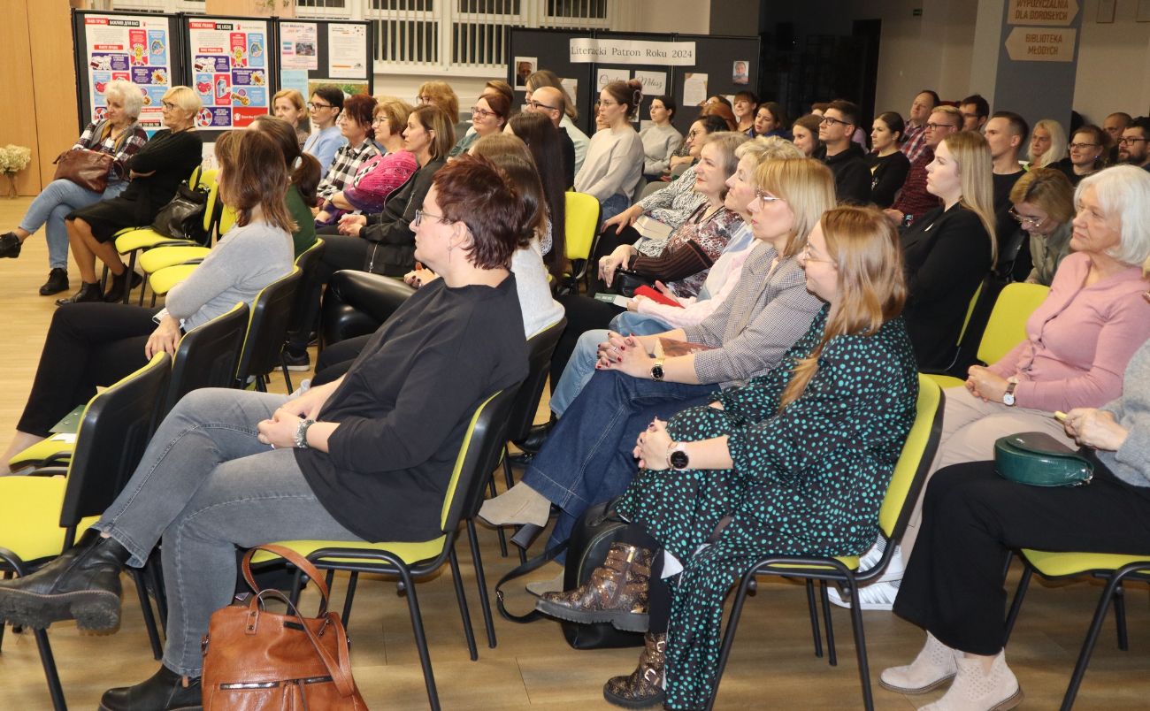 Jakub Żulczyk w słupeckiej bibliotece
