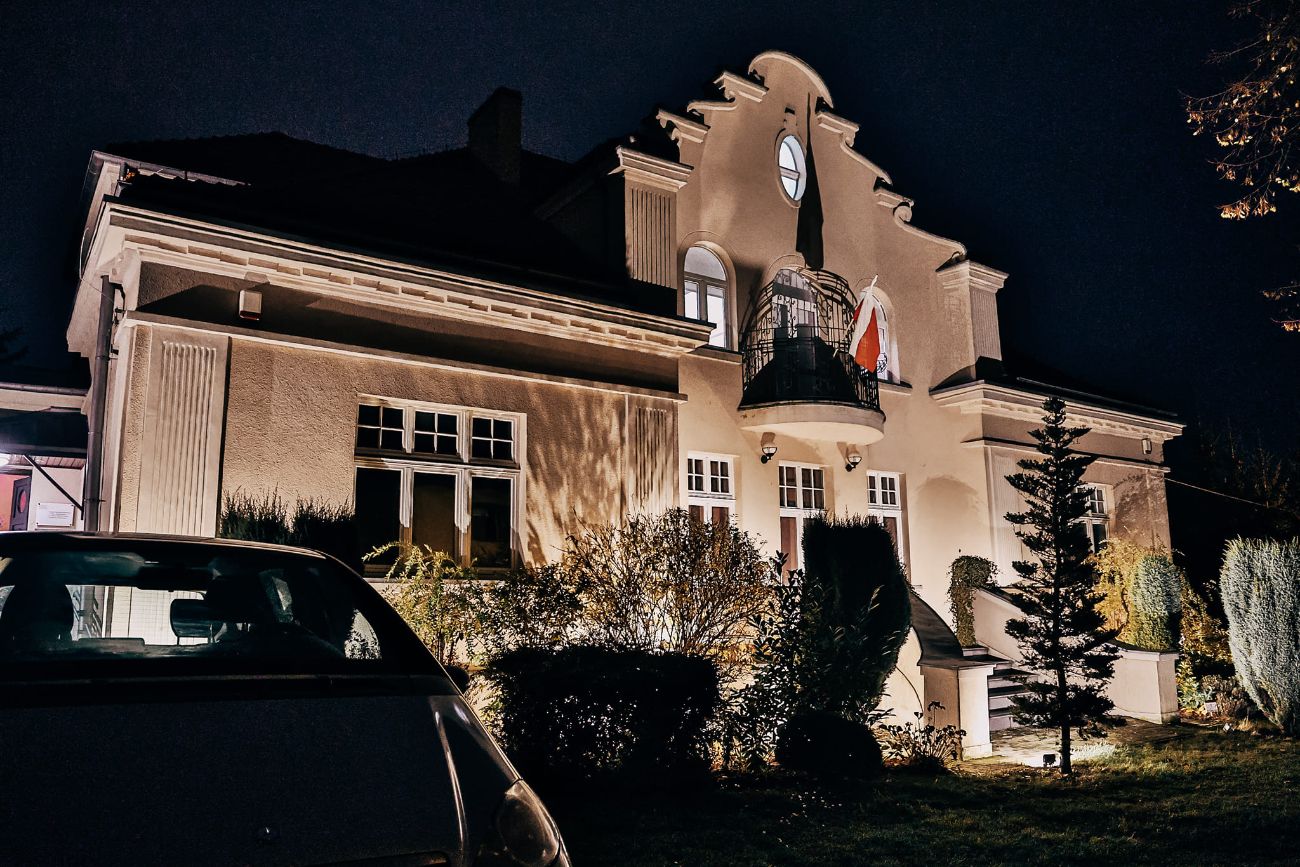 Profesor przybliżył historię obozu