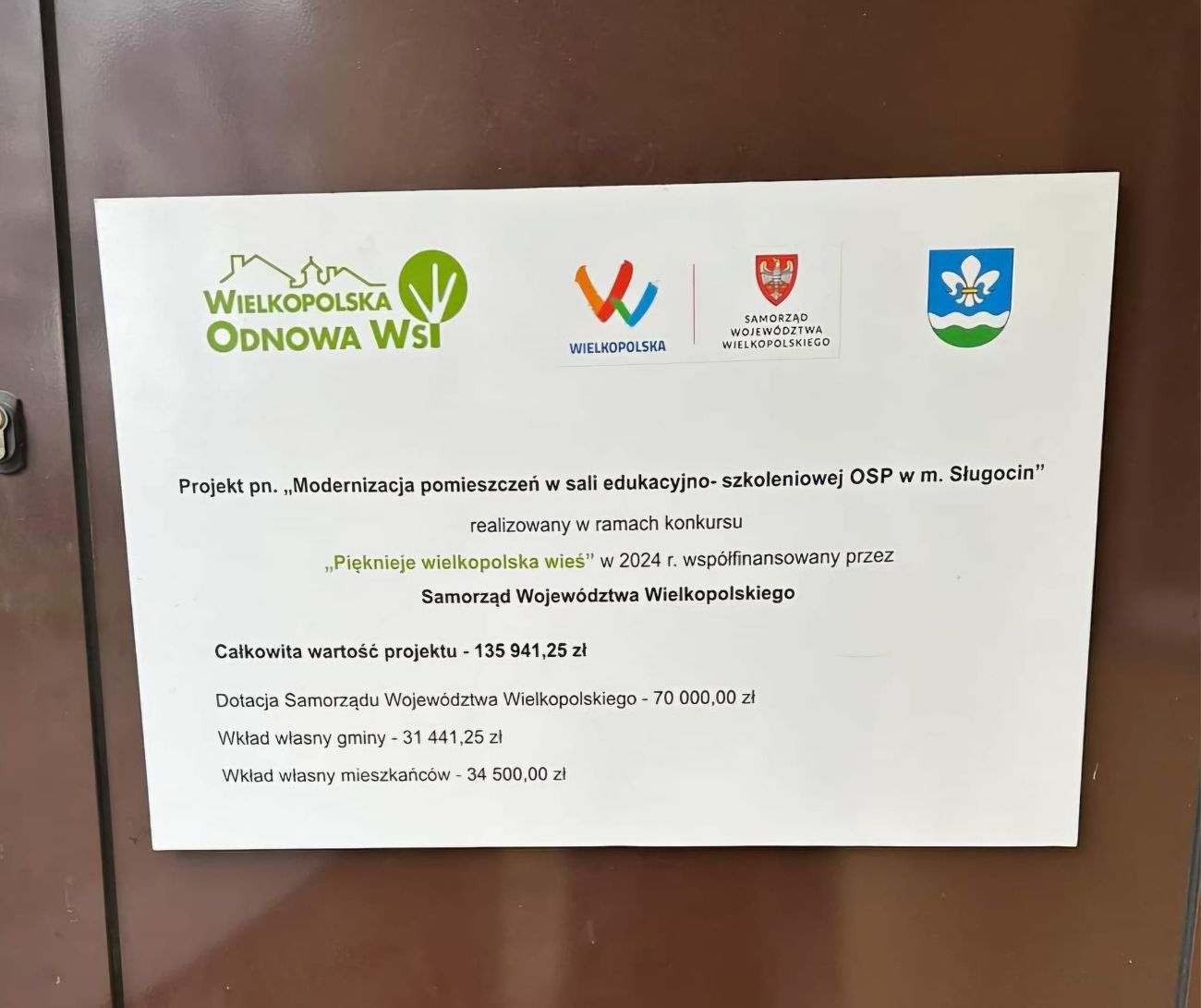 Zakończenie projektu w Sługocinie