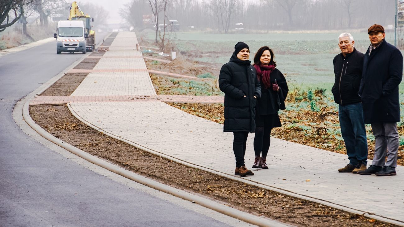 Koniec prac na drodze Powidz – Przybrodzin