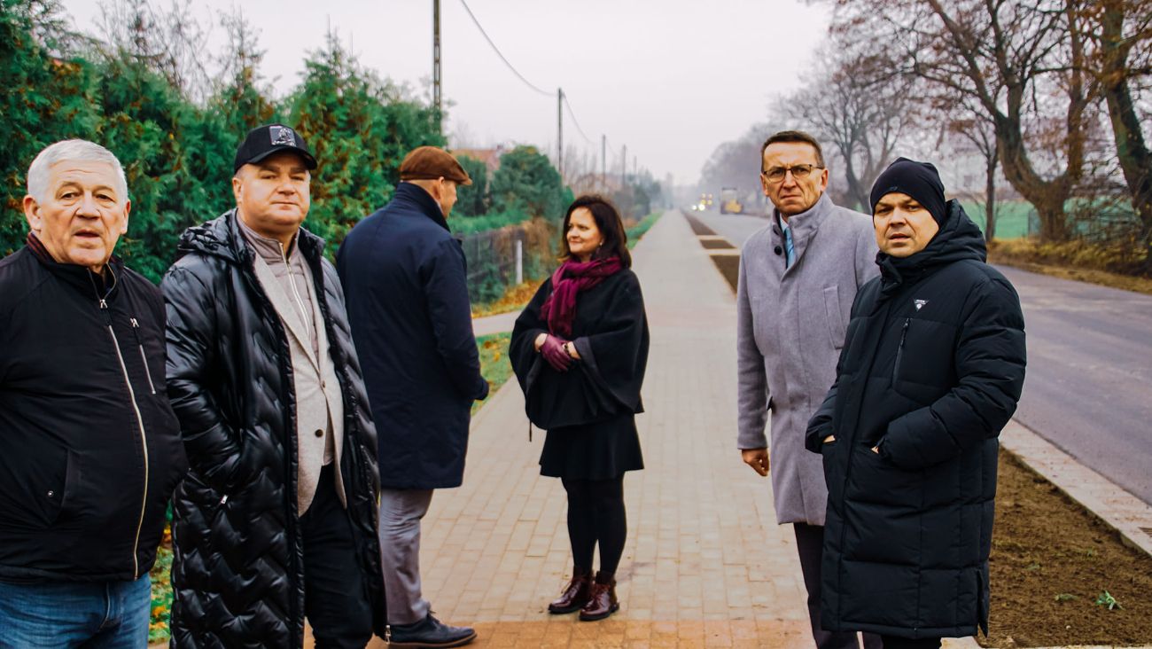 Koniec prac na drodze Powidz – Przybrodzin