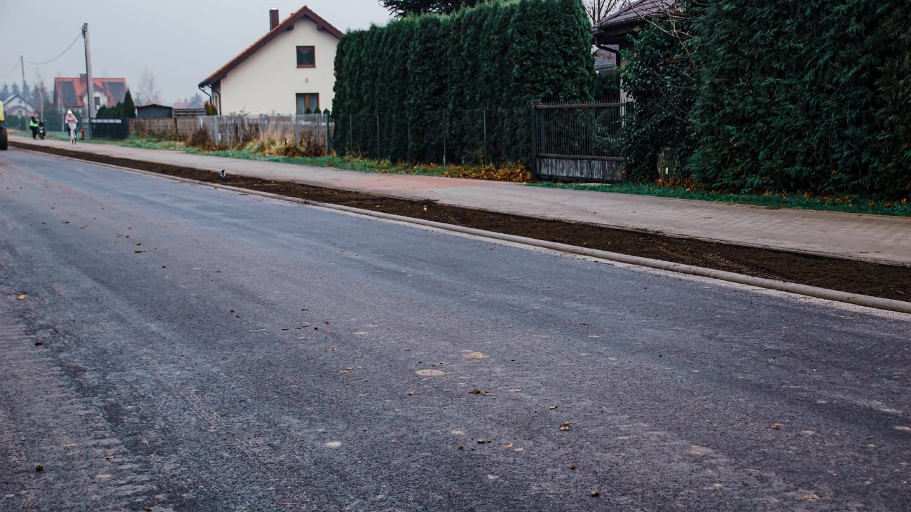 Koniec prac na drodze Powidz – Przybrodzin