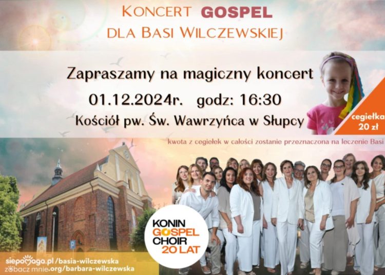 Konin Gospel Choir zaśpiewa dla Basi