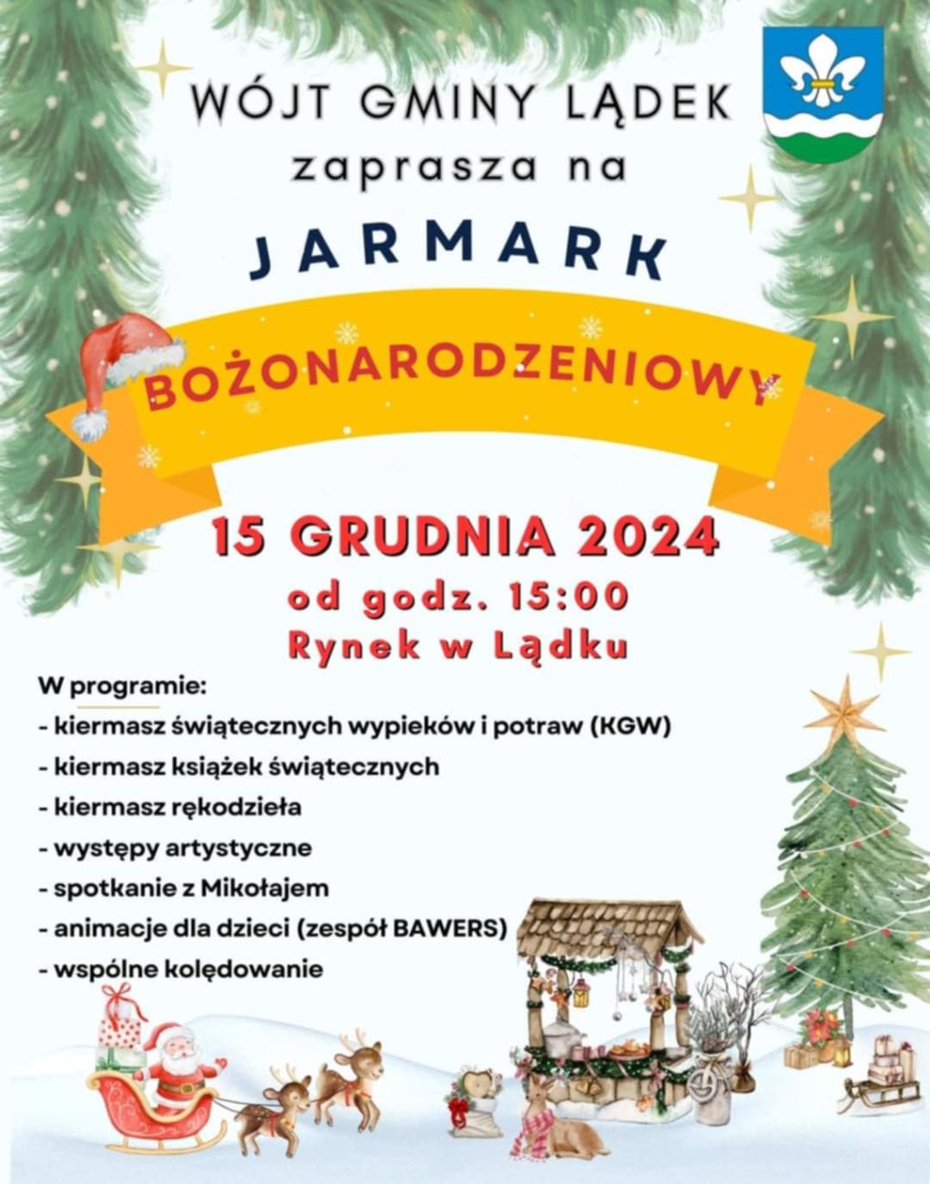 Jarmark Bożonarodzeniowy w gminie Lądek
