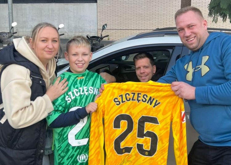 Od Wojtka Szczęsnego dostali bilety na Ligę Mistrzów. Będą wielkie emocje