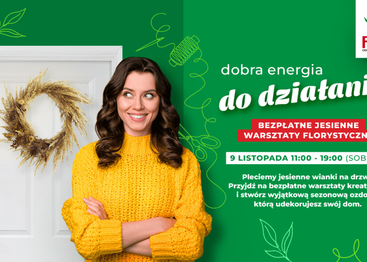 Ferio Konin zaprasza na bezpłatne warsztaty florystyczne!