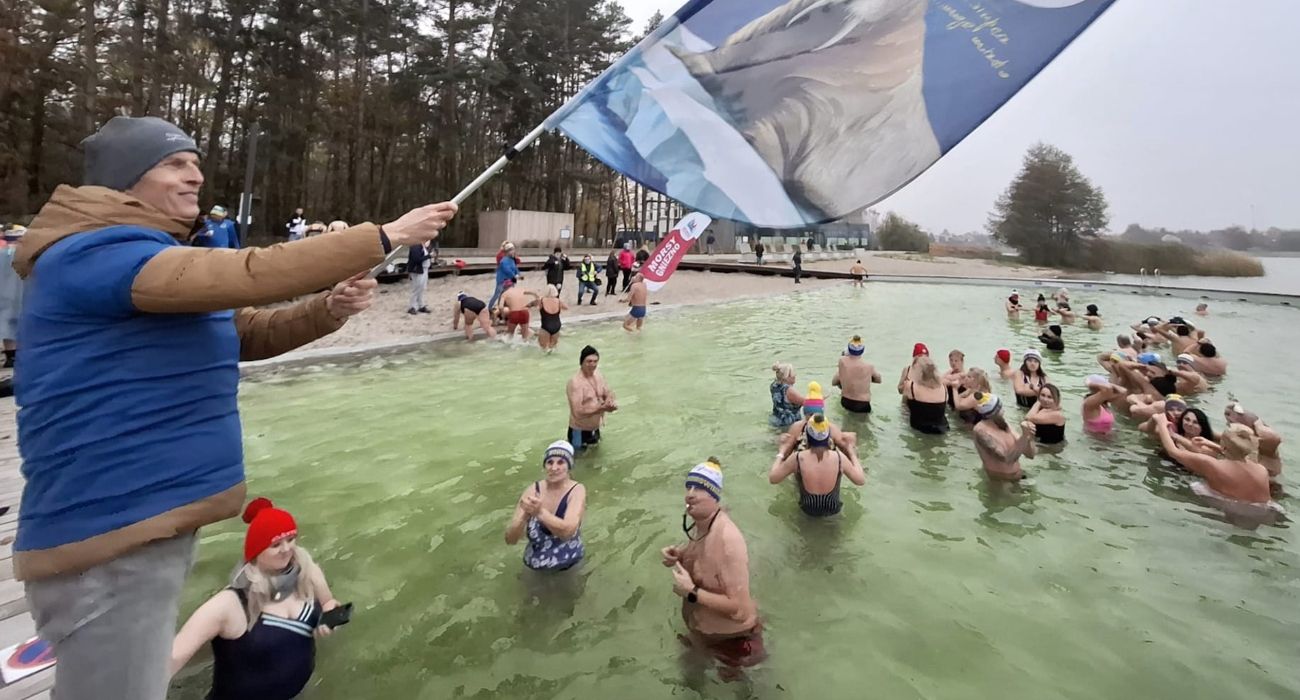 To pierwsza taka kąpiel. Była inna niż zwykle
