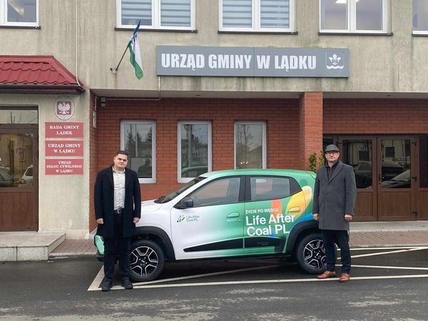 Samochód elektryczny dla gminy Lądek