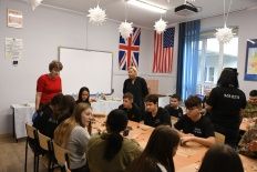 Świąteczne życzenia od dzieci z Kowalewa