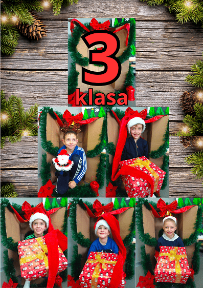 Świąteczne życzenia od dzieci z Kowalewa