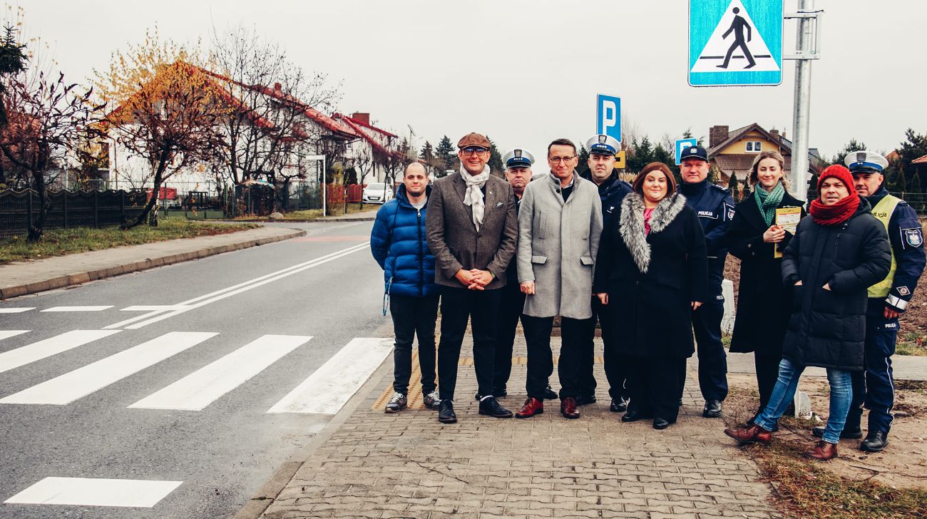 Przejście dla pieszych w Zagórowie gotowe