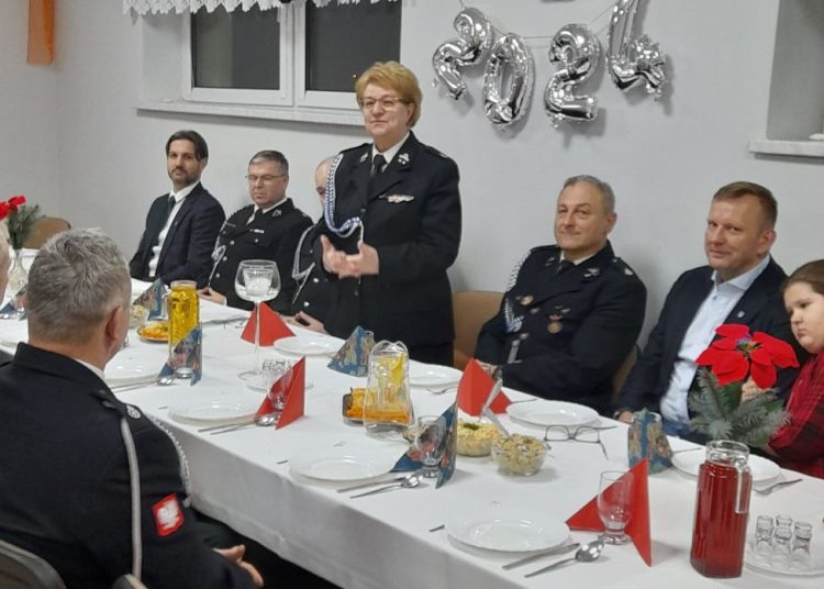 Wigilia druhów z OSP