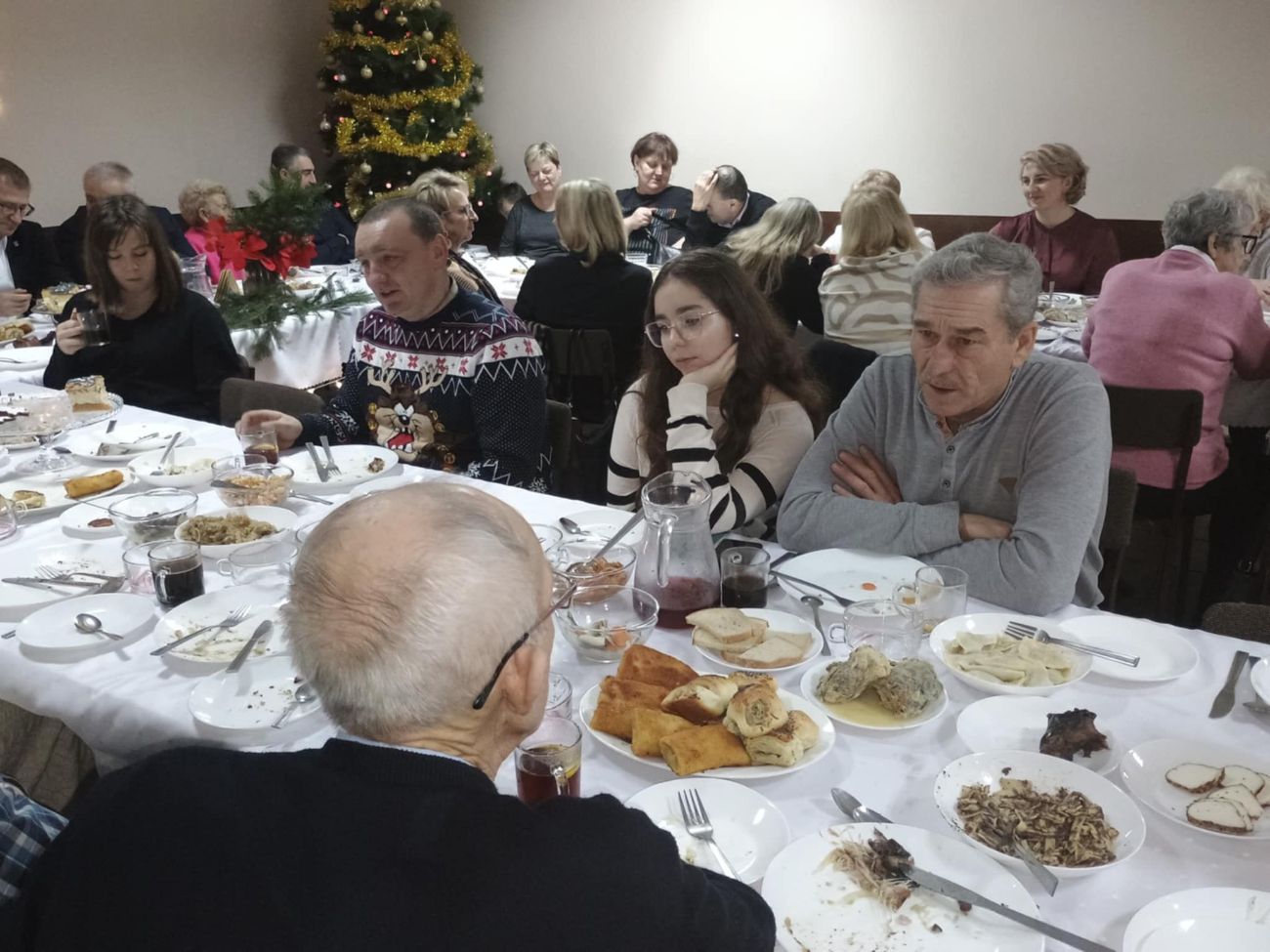 Spotkanie świąteczne  w Dziedzicach