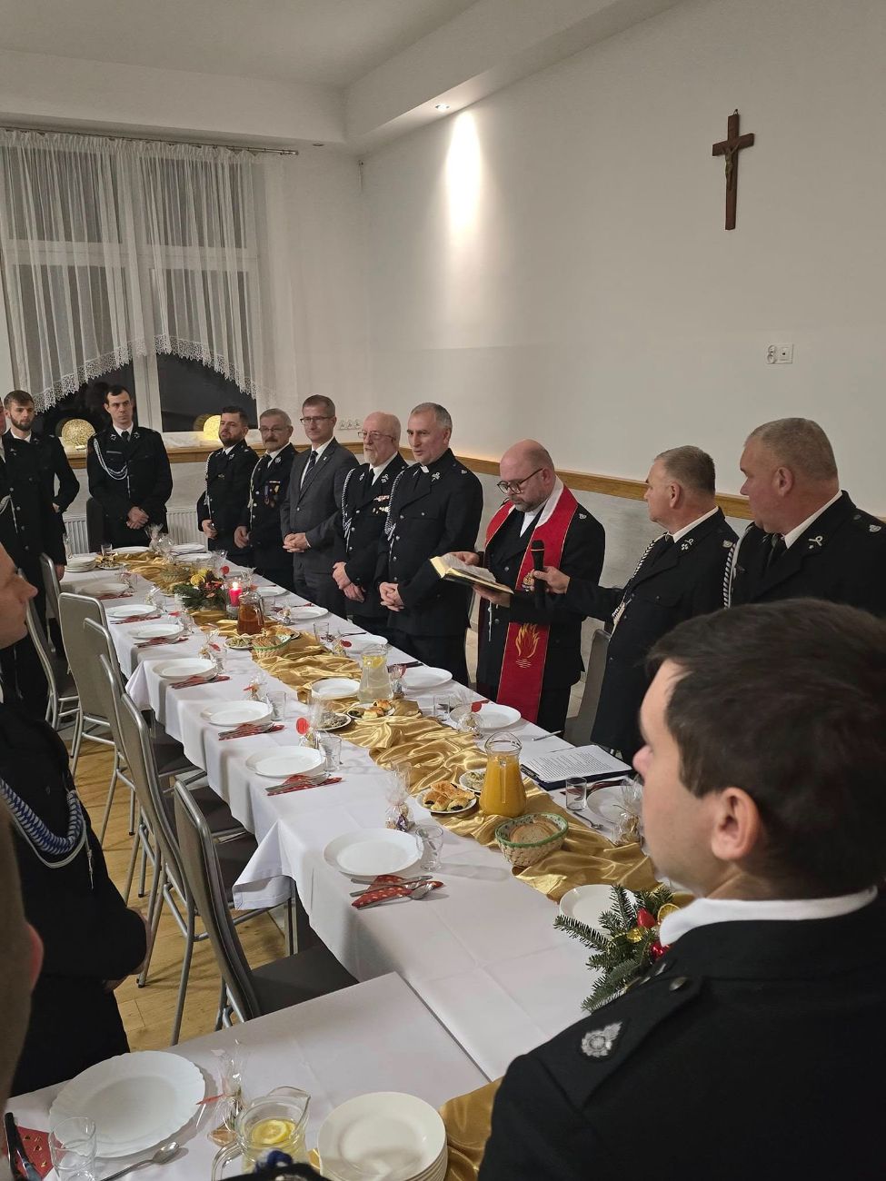 Spotkanie wigilijne w Ciążeniu