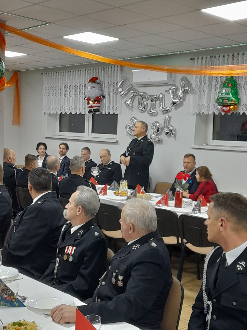 Wigilia druhów z OSP