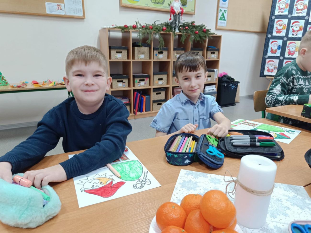 Wigilie klasowe w Cieninie Kościelnym