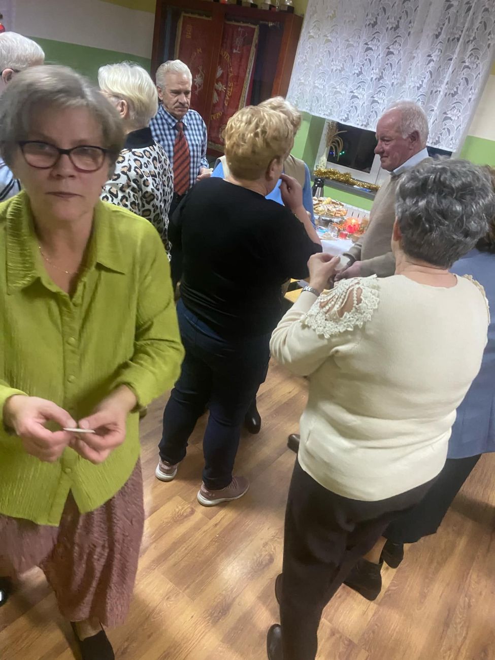 Wigilijnie w cienińskim Klubie Seniora