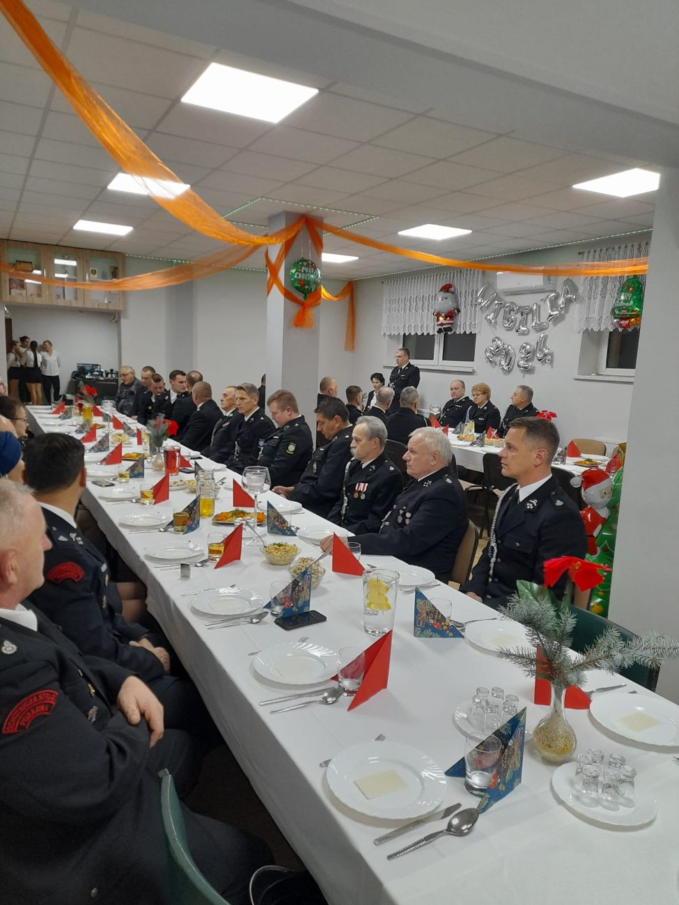 Wigilia druhów z OSP