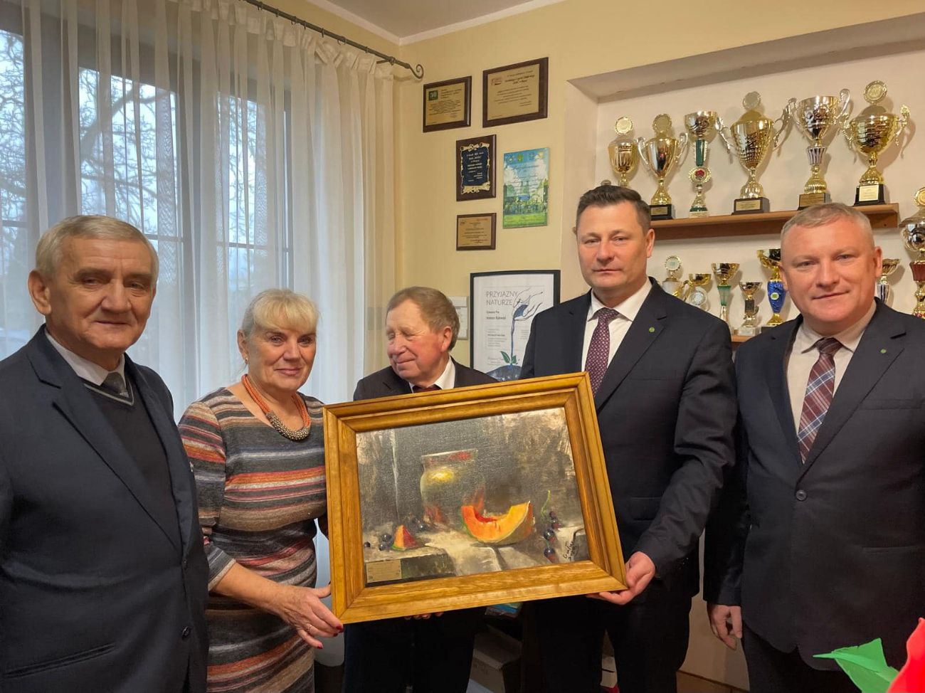 Minister niespodziewanie odwiedził działkowców