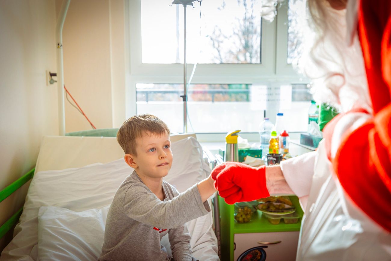 Wyjątkowi goście odwiedzili szpital