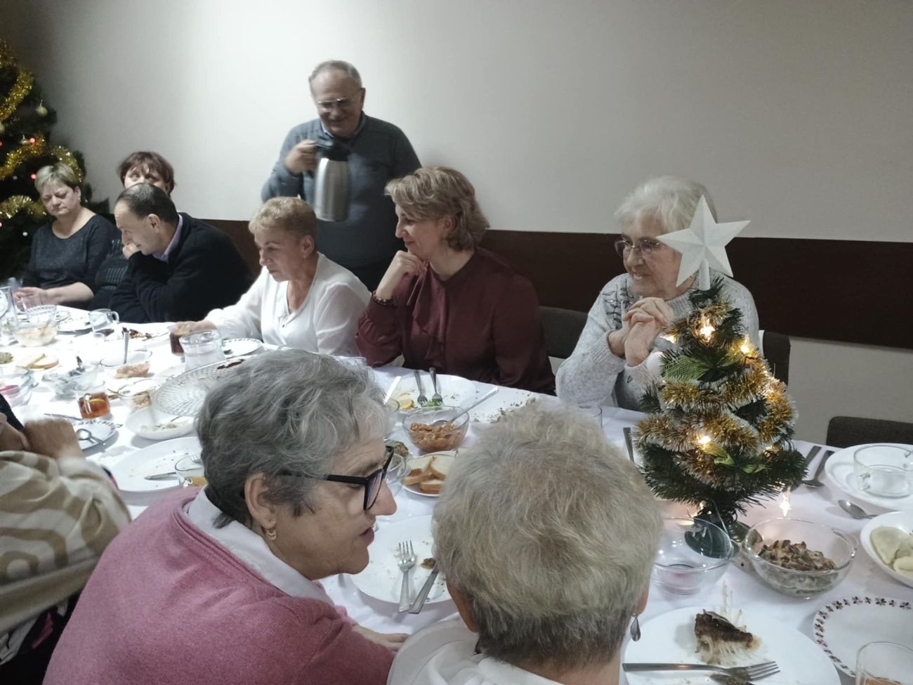 Spotkanie świąteczne  w Dziedzicach