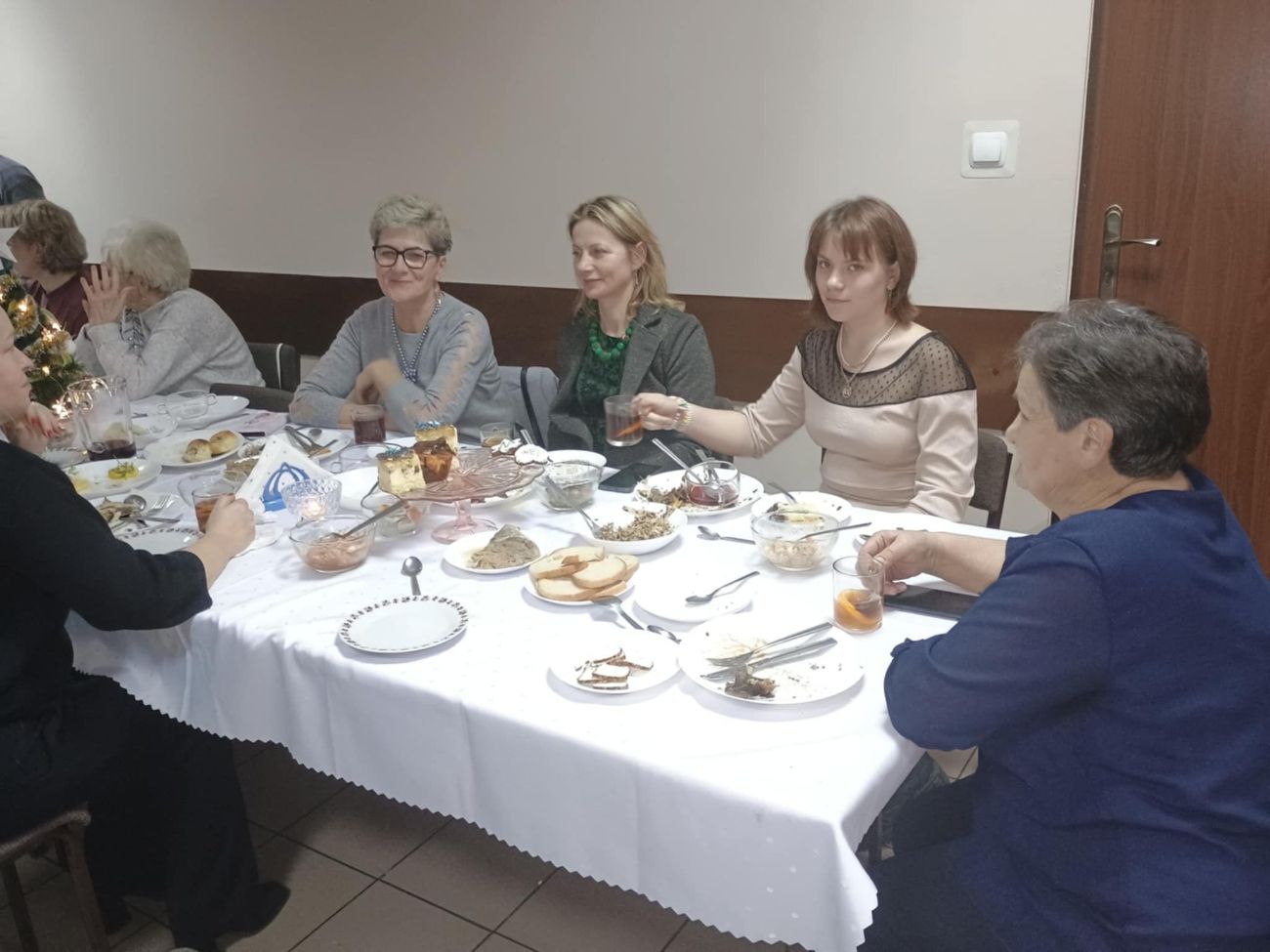 Spotkanie świąteczne  w Dziedzicach