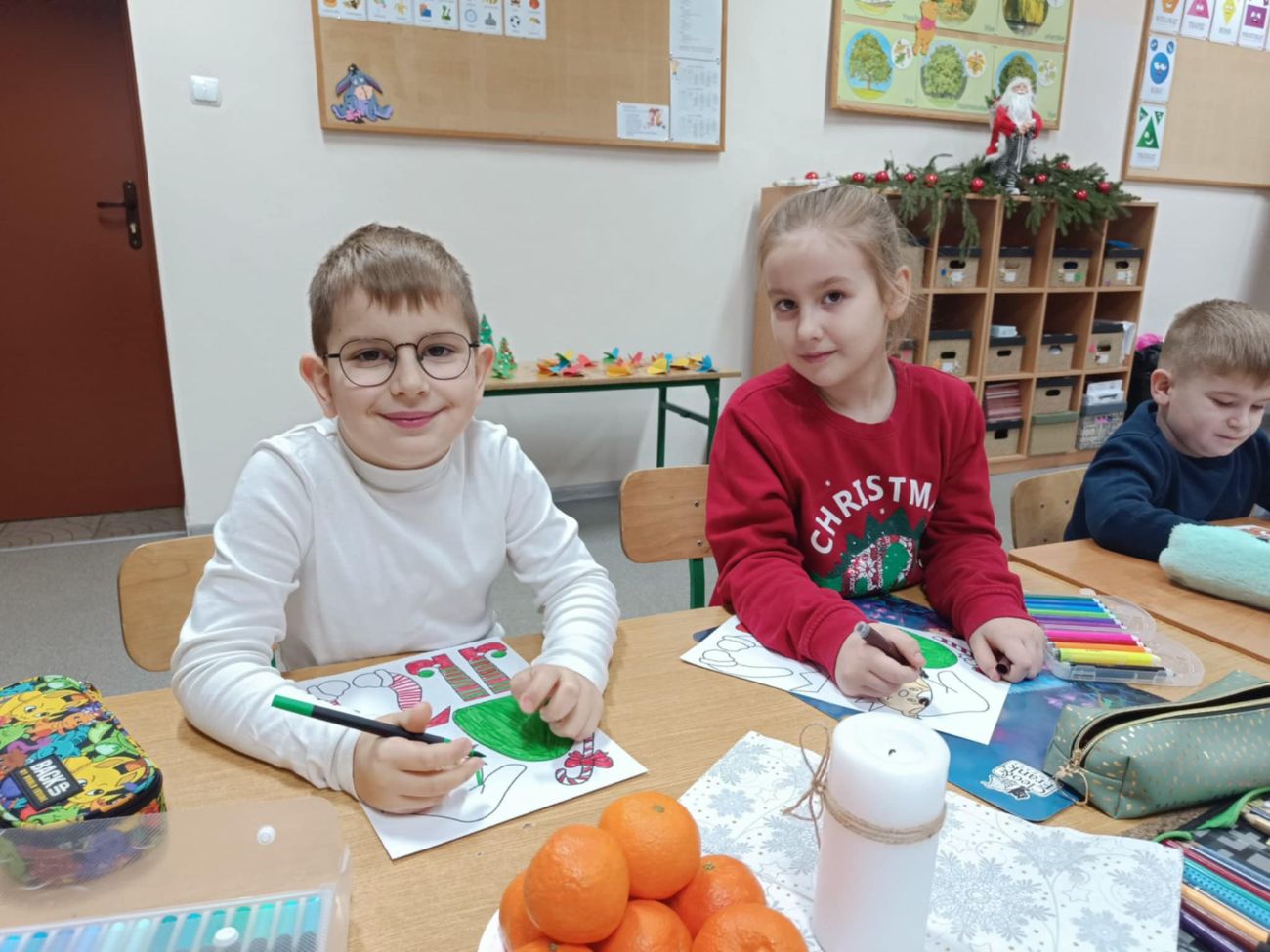 Wigilie klasowe w Cieninie Kościelnym