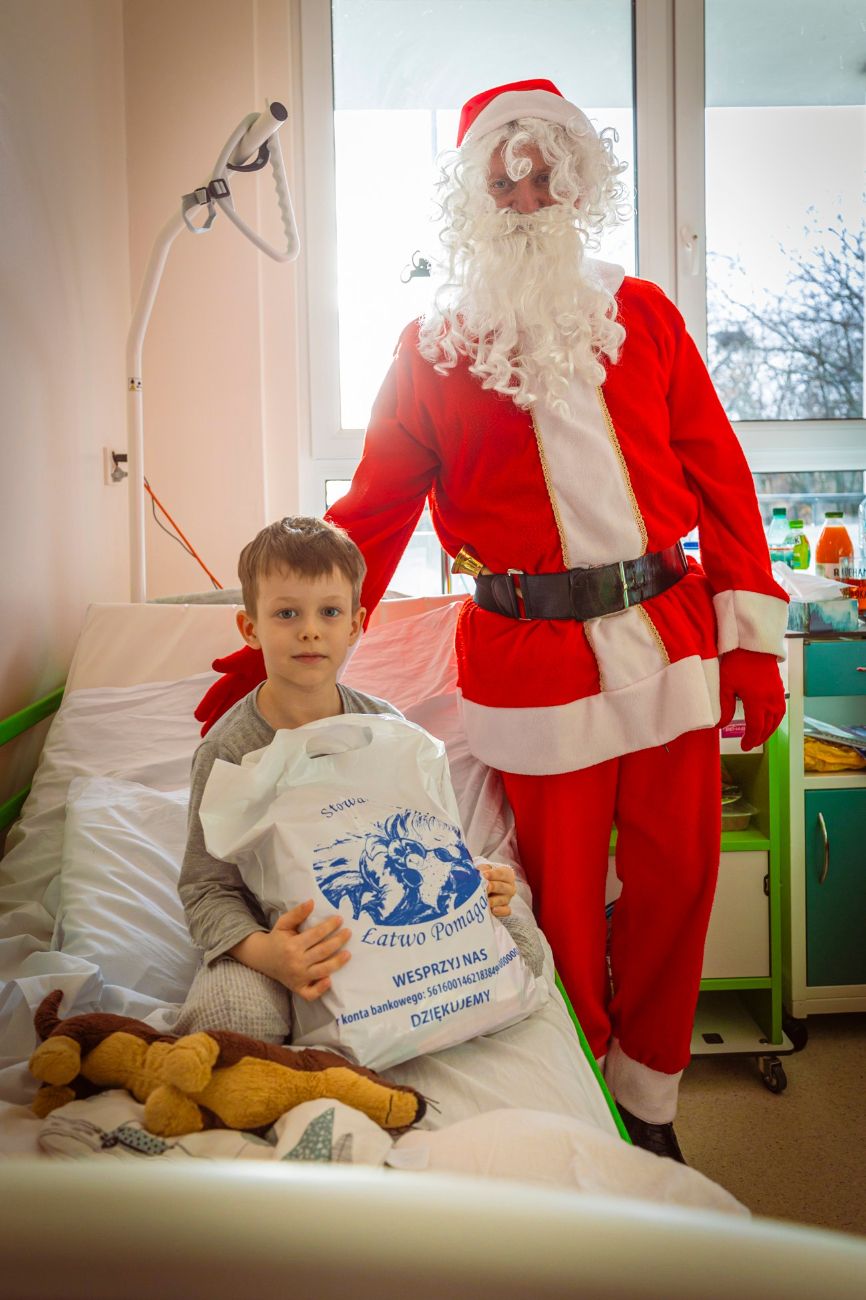 Wyjątkowi goście odwiedzili szpital