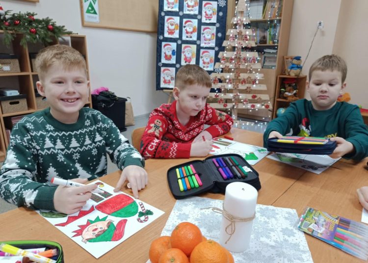 Wigilie klasowe w Cieninie Kościelnym