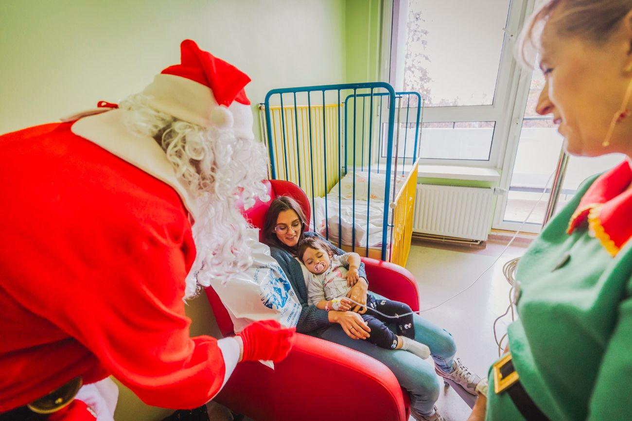 Wyjątkowi goście odwiedzili szpital