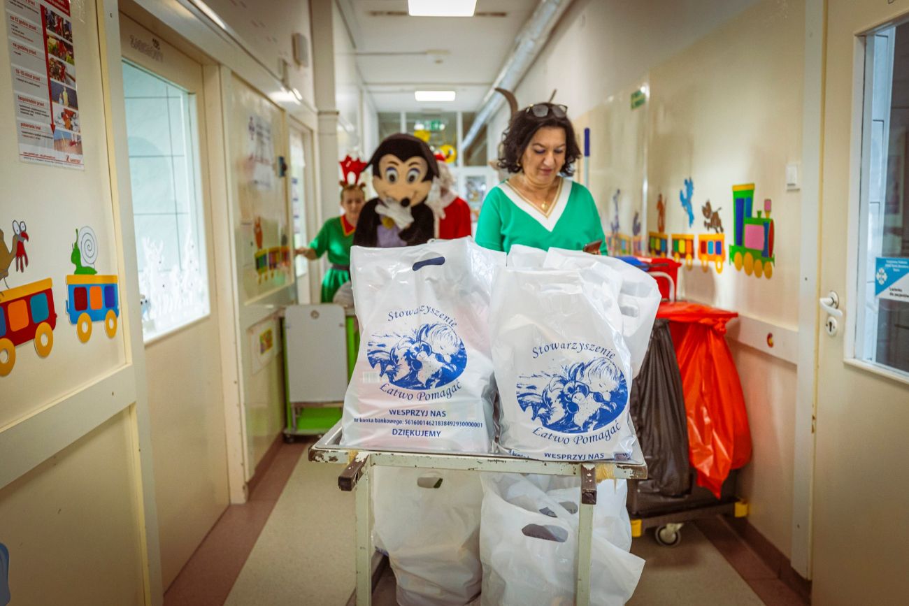 Wyjątkowi goście odwiedzili szpital