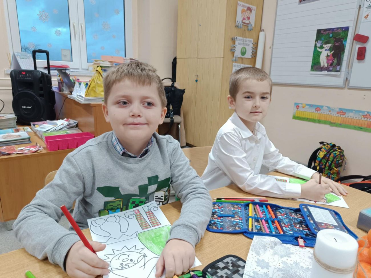 Wigilie klasowe w Cieninie Kościelnym