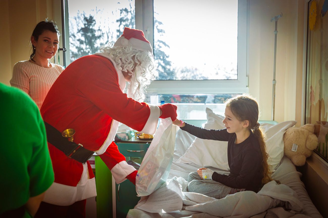 Wyjątkowi goście odwiedzili szpital