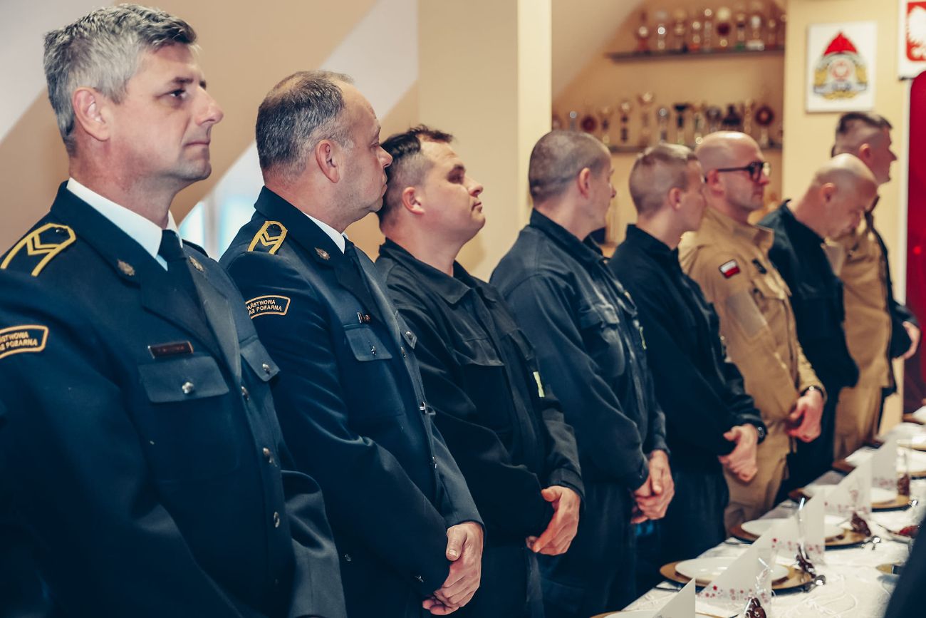 Wigilia u strażaków. Zobacz zdjęcia