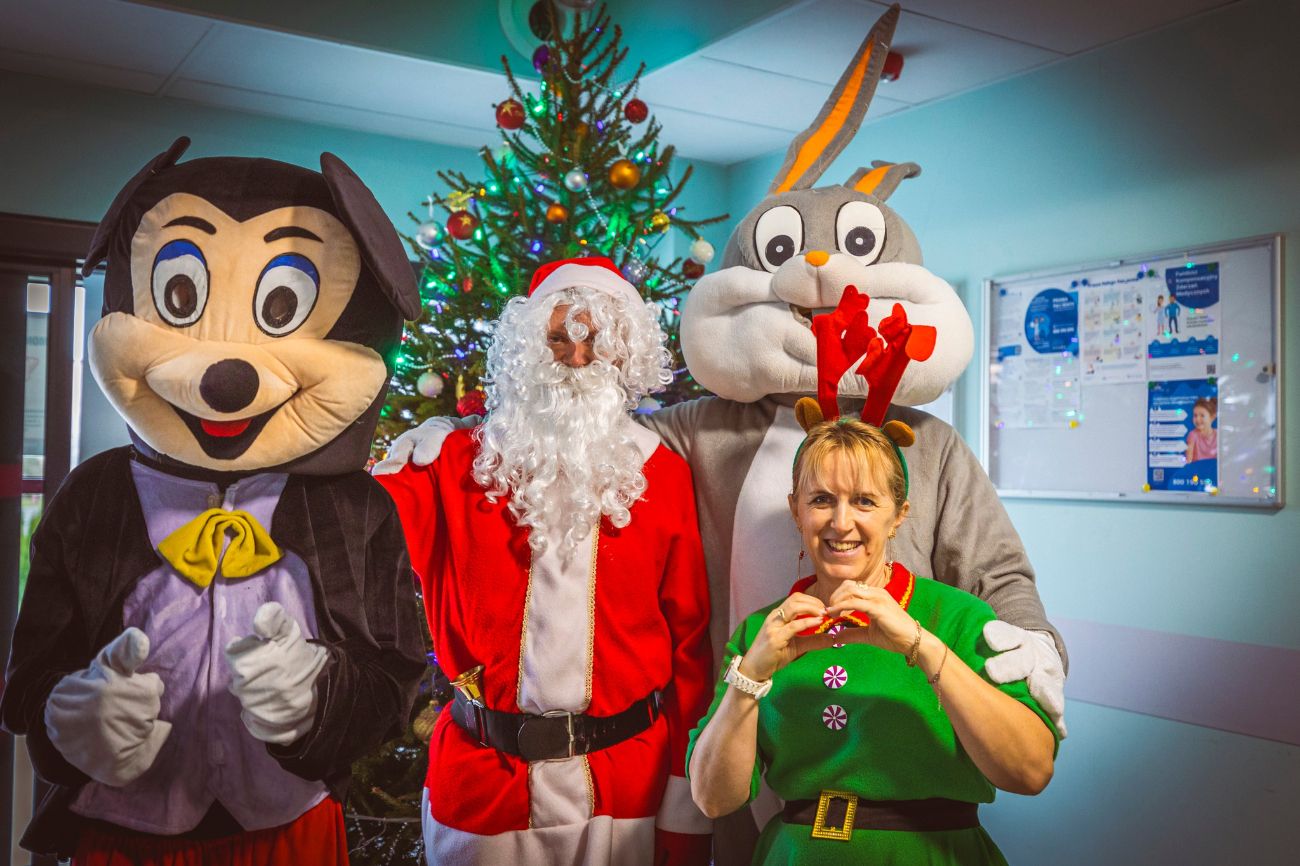 Wyjątkowi goście odwiedzili szpital