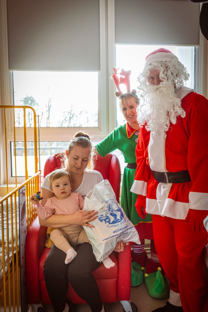 Wyjątkowi goście odwiedzili szpital