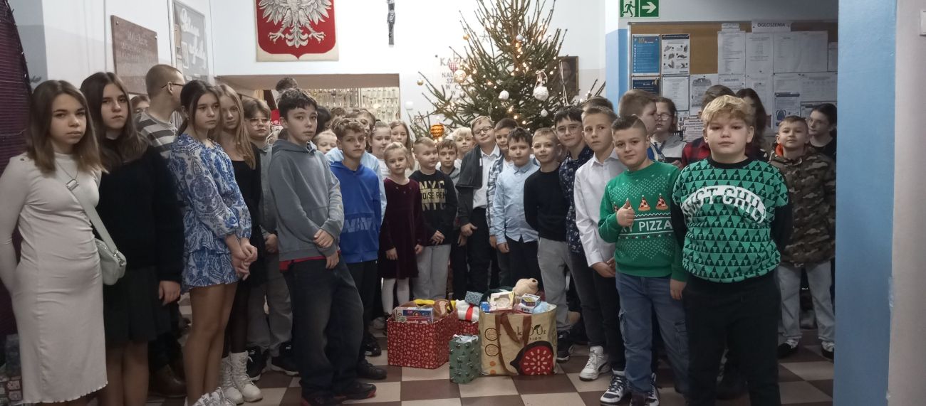 W Cieninie Zabornym dzieci też pomogły