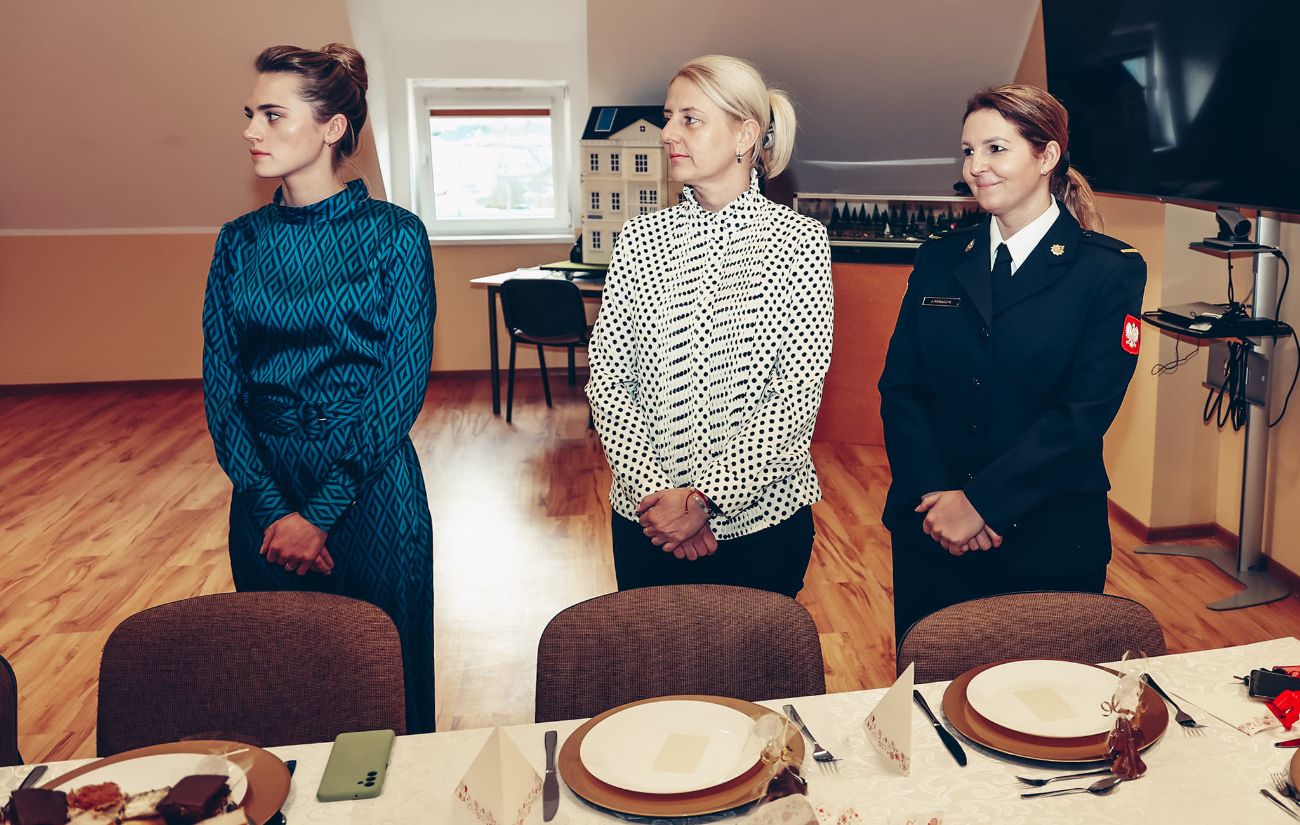 Wigilia u strażaków. Zobacz zdjęcia