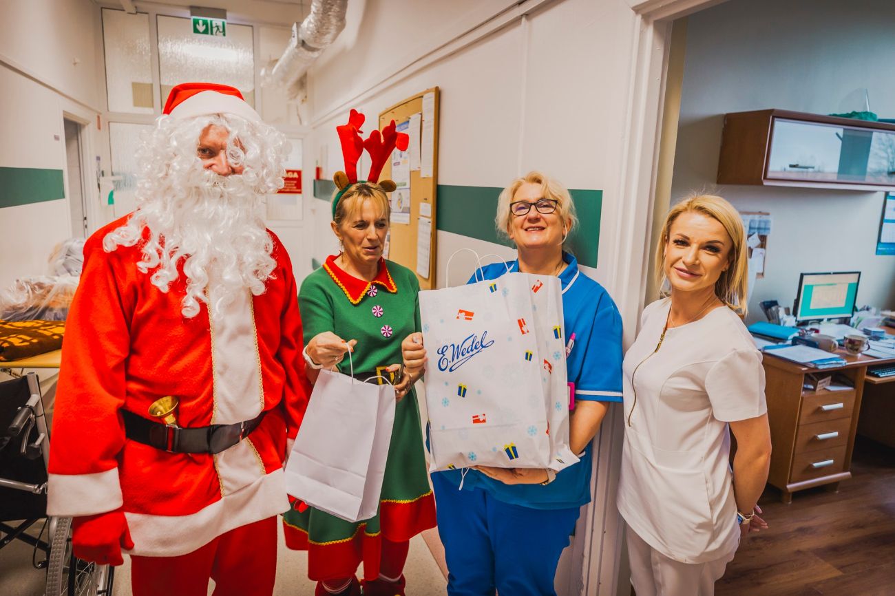 Wyjątkowi goście odwiedzili szpital