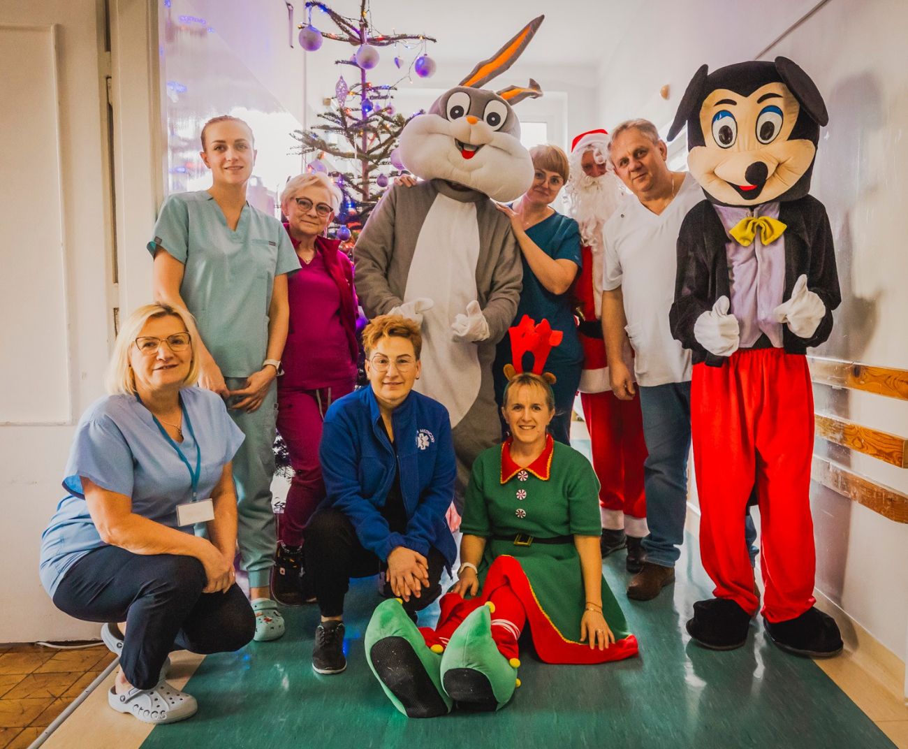 Wyjątkowi goście odwiedzili szpital