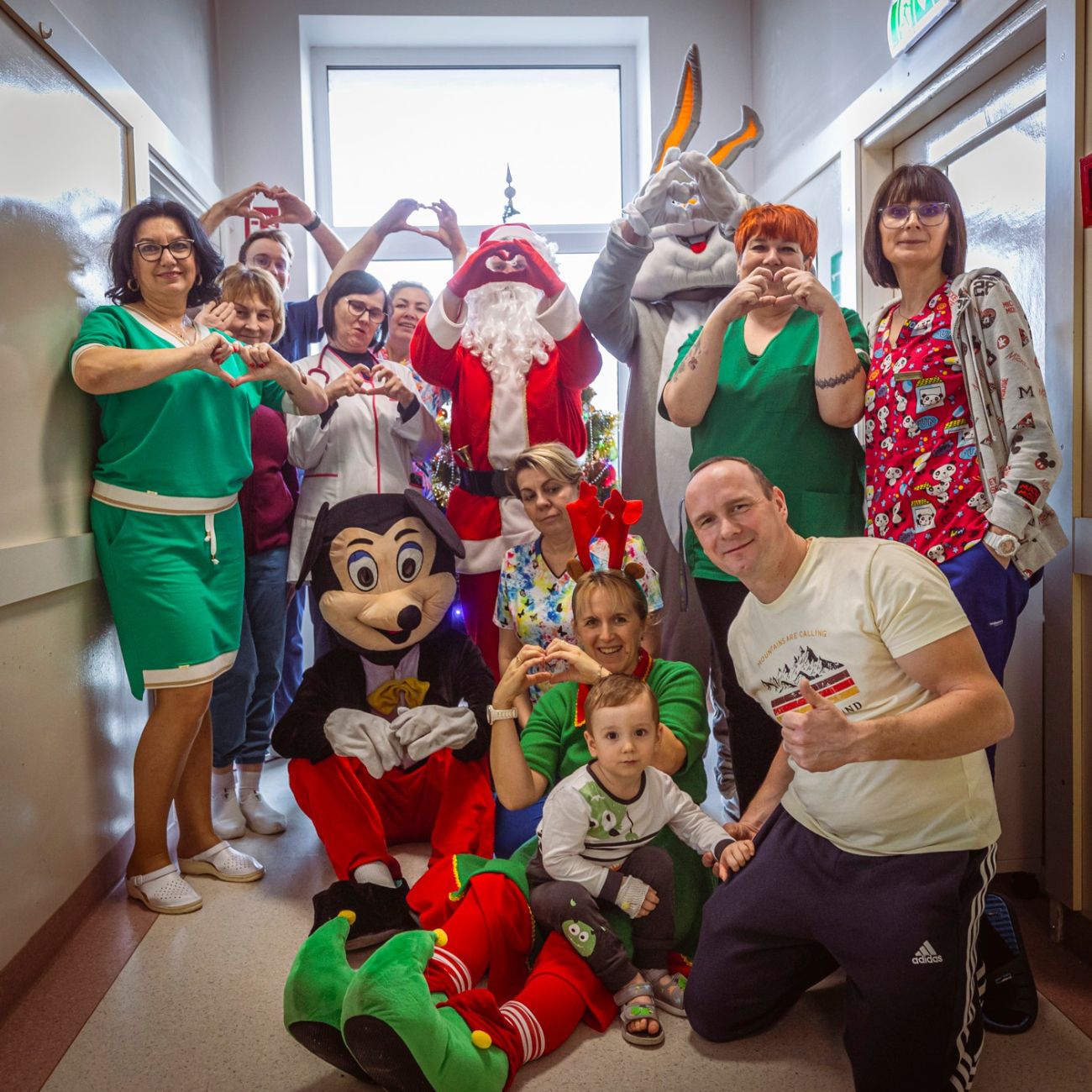 Wyjątkowi goście odwiedzili szpital