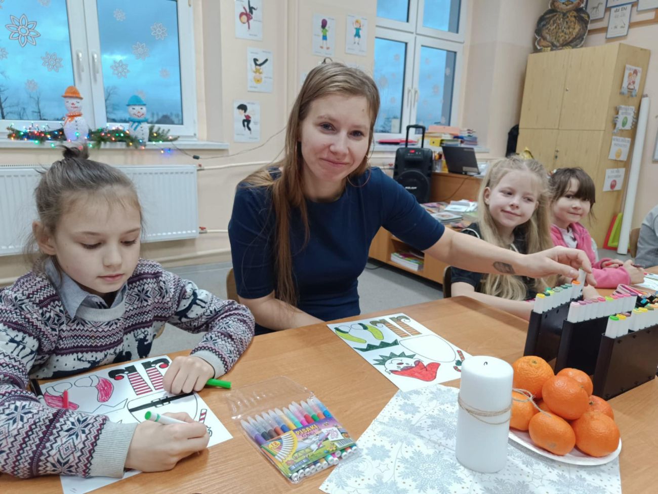 Wigilie klasowe w Cieninie Kościelnym