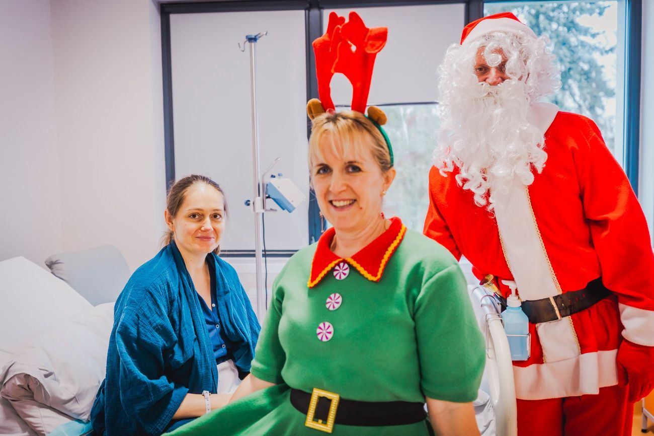 Wyjątkowi goście odwiedzili szpital