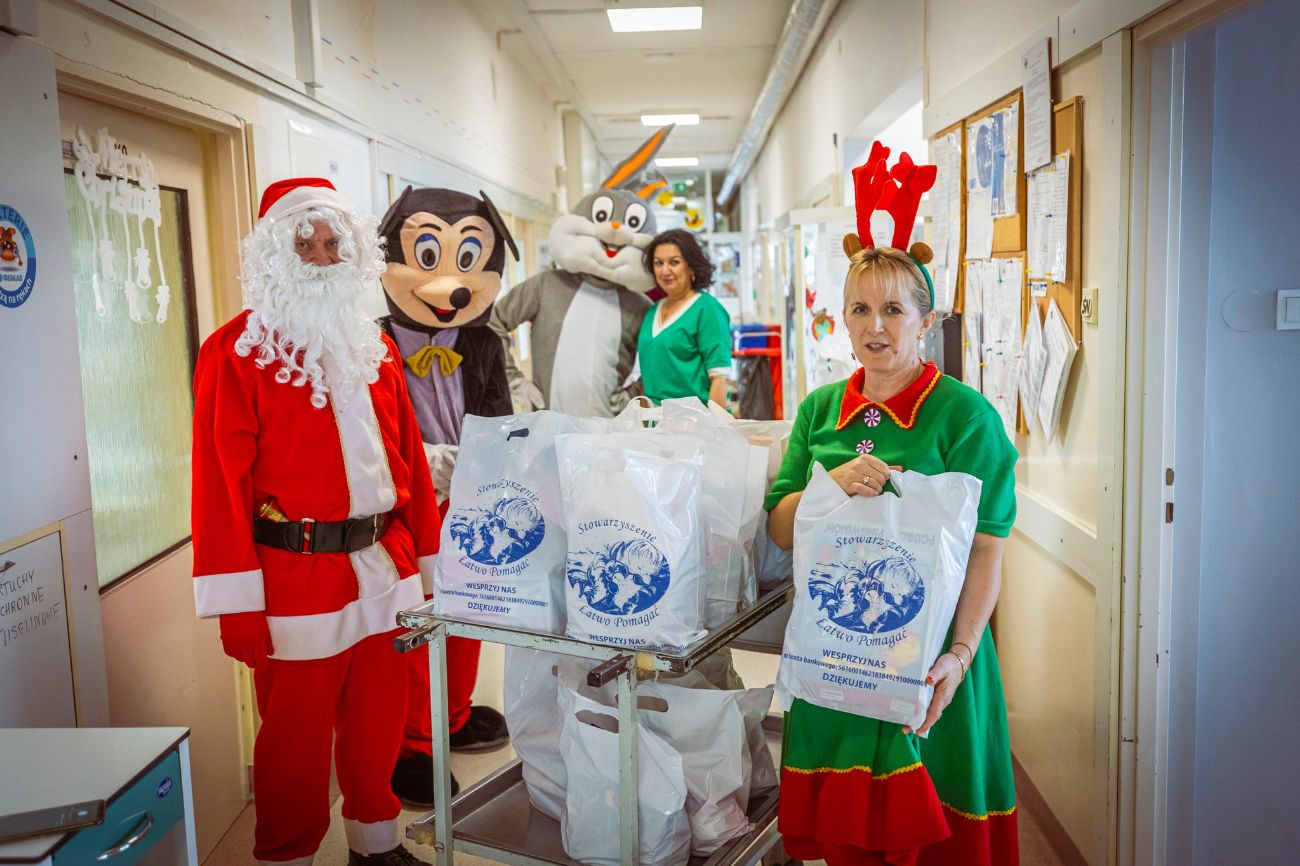 Wyjątkowi goście odwiedzili szpital