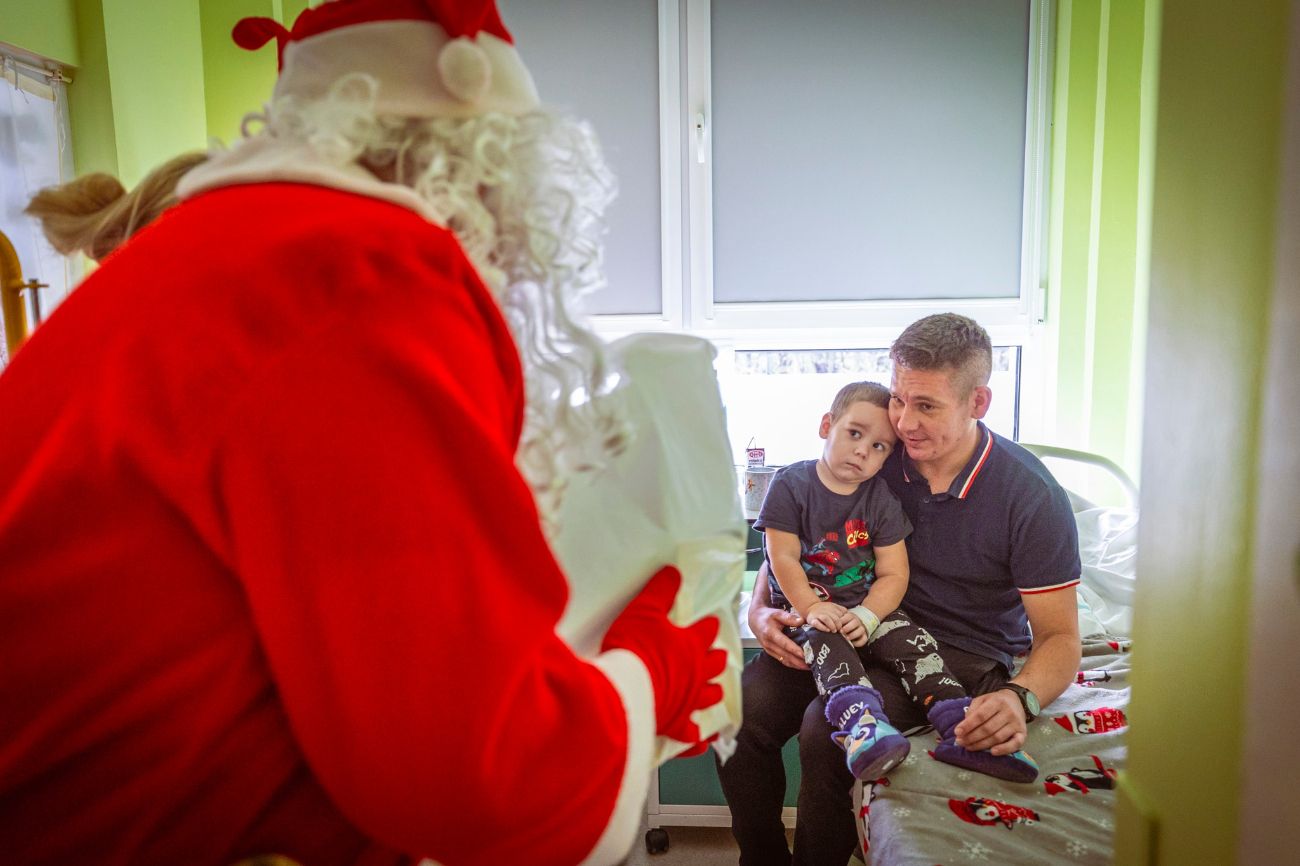 Wyjątkowi goście odwiedzili szpital