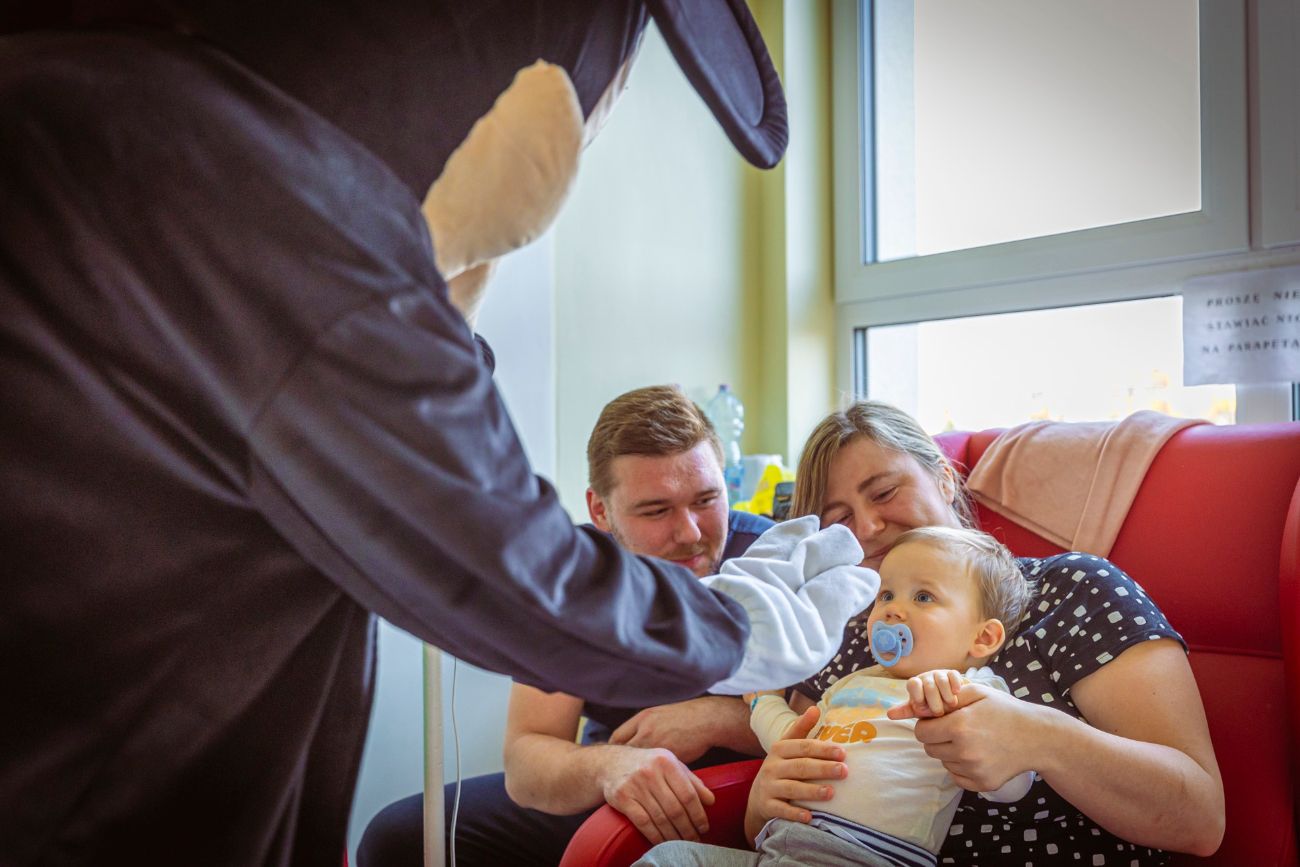 Wyjątkowi goście odwiedzili szpital