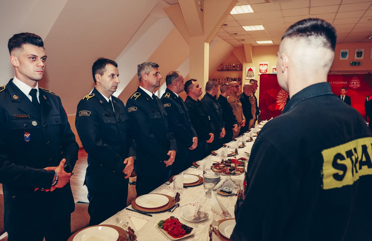 Wigilia u strażaków. Zobacz zdjęcia