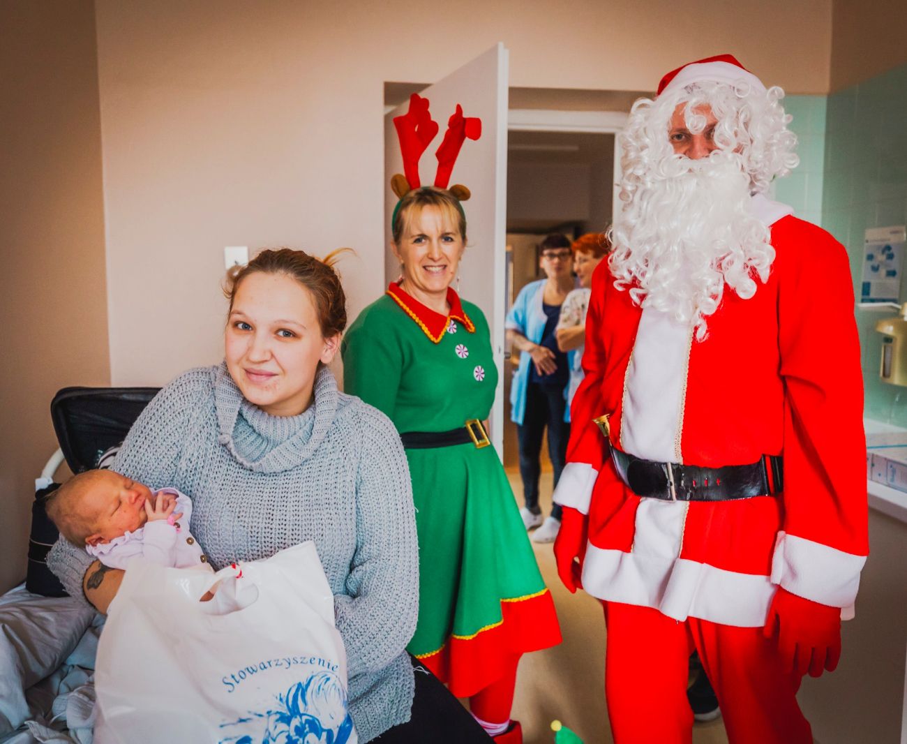 Wyjątkowi goście odwiedzili szpital